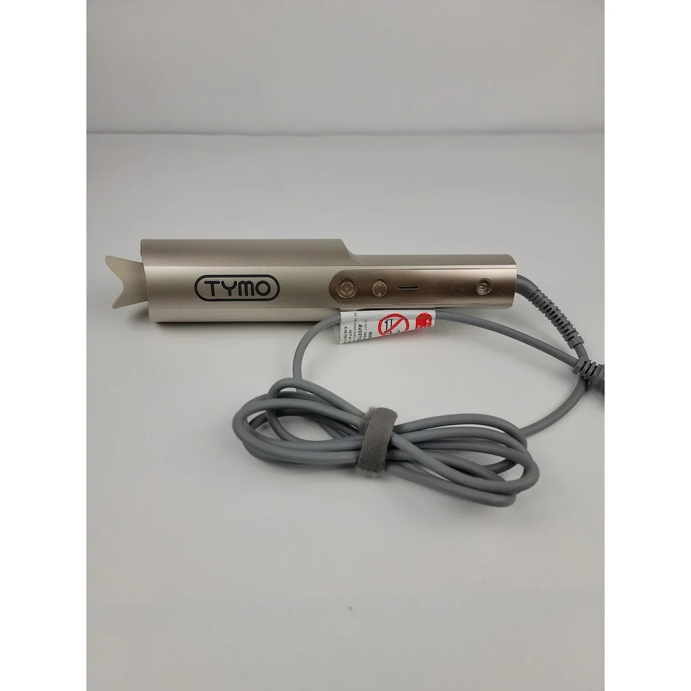 TYMO ROTA Automatic Curling Iron HC509G Champagne Gold Rotating Hair Curler 43W